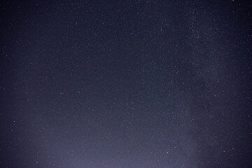 Dark Night Sky with Stars