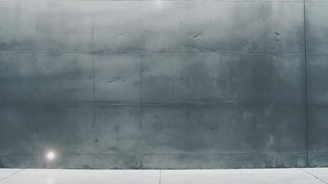 Bare concrete wall providing a clean architectural background with an illuminated floor, creating a minimal textured space for product display, exhibition, or creative design elements