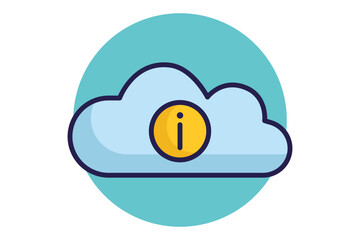 Knowledge base icon. colored icon style. icon related to technology. IT support elements vector illustration. transparent background