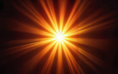 Fototapeta premium Radiant Sunburst Effect Background