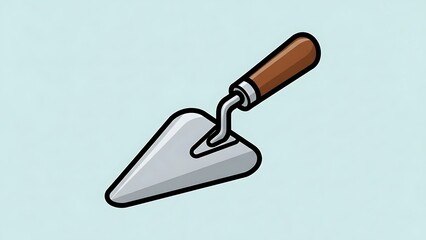 Trowel Tool for Construction and Masonry.