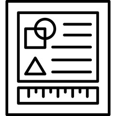 Prototype board with ruler