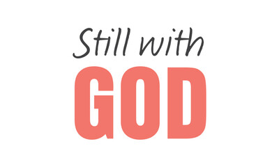 Biblical Phrase, Christian typography for banner, poster, photo overlay, apparel design