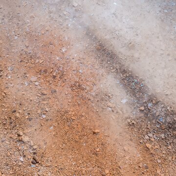 Dusty Opalized Slopes Sloping grounds where dust has settled upo