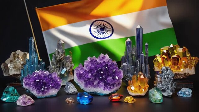 Rare earths or critical minerals of India.