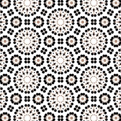 Abstract geometric set of seamless pattern	