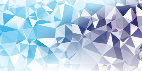 Diamond blue Low-Poly concept. triangulated texture. Design 3d. Polygonal geometrical pattern. Triangular modern style. diamond concept