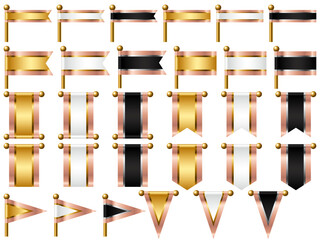 旗、三色、8桃金