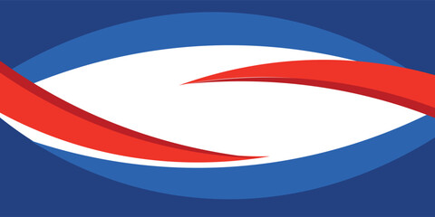 Naklejka premium abstract business banner background with red and blue gradient color.eps10