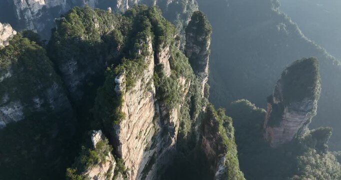 Beautiful landscape in Zhangjiajie National Forest Park, China