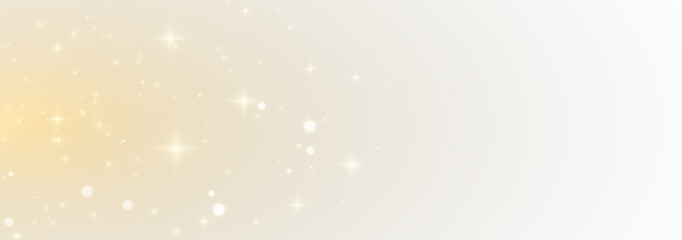 Obraz premium Magical Christmas sparkle with radiant glitter dust