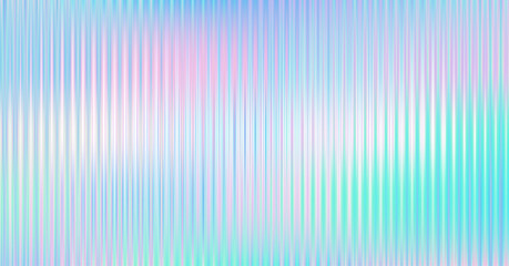 Acrylic ribbed glass with a hologram effect texture background . Fluted plastic panel with blurry light reflection.