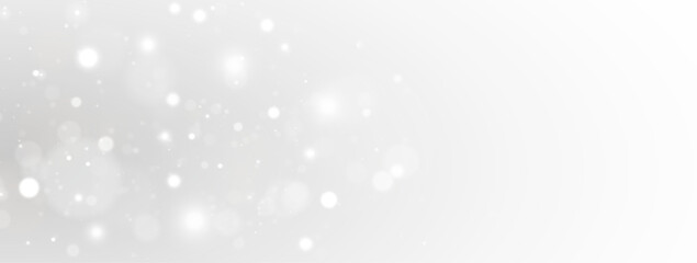 Bright holiday illumination with glittering stars