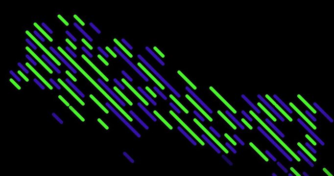 Tech Data Visualization Diagonal Build Nepal Outline