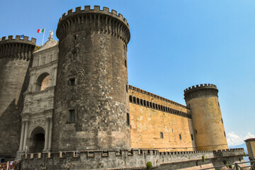 Italy. Naples. Castel Nuovo Castle
