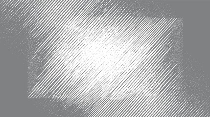 Gray background with diagonal white textured lines and speckles