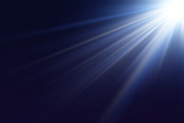 Obraz premium Neon effect light rays of light and flash.