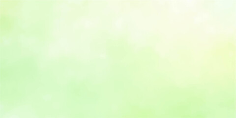 An abstract green background with bokeh and pastel gradient patterns features a vintage grunge texture on an old canvas paper backdrop for a light summer wallpaper design © Alpha Designs