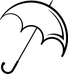 Umbrella Icon Collection Design, Warning Label For Packing