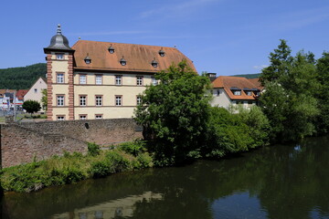 Die Altstadt von Gem&uuml;nden am Main, Landkreis Main-Spessart, Unterfranken, Franken, Bayern, Deutschland