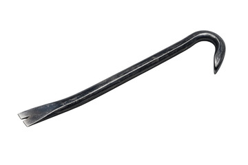 Metal crowbar wrecking bar for construction and demolition