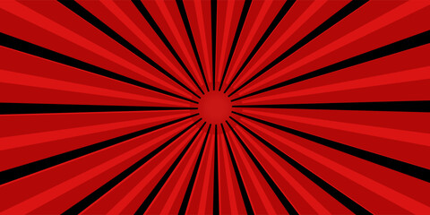 Comic background with red and black color