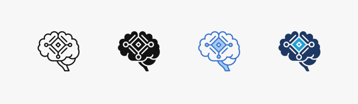 Set of intuition icon collection in Multiple Style. Icon suitable for web and mobile application