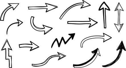 Dynamic arrows set for movement