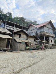 old house in the mountains