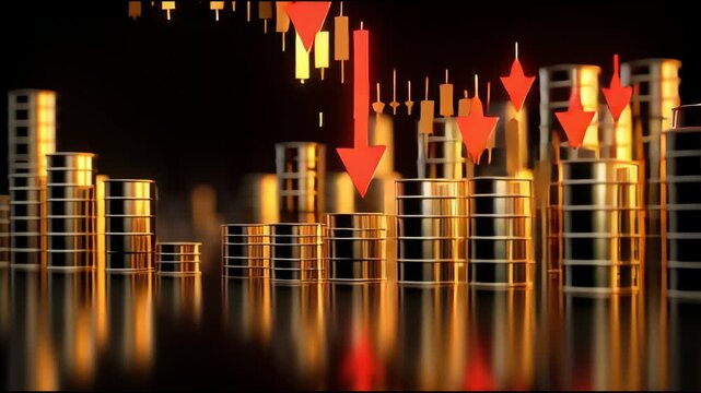 Oil Prices Drop Sharply in Market Analysis Highlighting Downward Trends and Negative Indicators for Future Investments and Trading Strategies