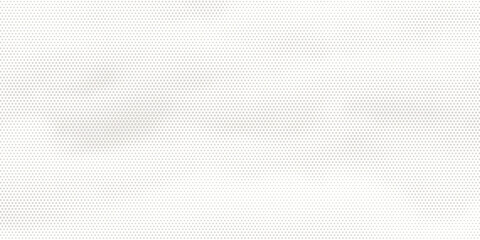 White wrinkled paper texture. Vector halftone pixelated manga background. Light beige neutral color dots bg. Grungy urban backdrop. Wide horizontal duotone banner. Crumpled punk collage template