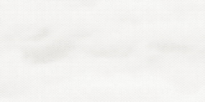 White wrinkled paper texture. Vector halftone pixelated manga background. Light beige neutral color dots bg. Grungy urban backdrop. Wide horizontal duotone banner. Crumpled punk collage template
