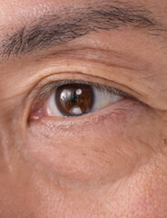 ミドル男性の目