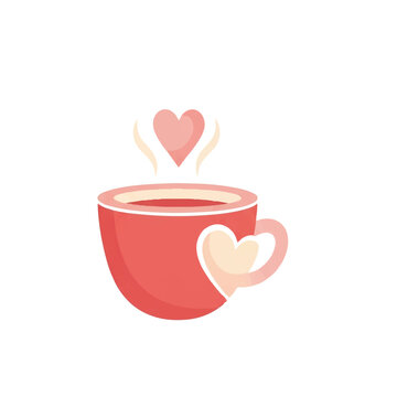 Sweetheart Coffee Cup Icon