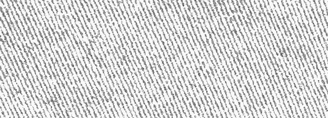 Jeans texture background, denim fabric surface. Thin diagonal slash line pattern. Repeating fine oblique stripes backdrop. Grunge dotted texture overlay with noisy gritty effect.