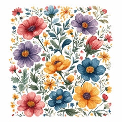 Flowers Pattern Design Very Cool