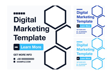 Moden Digital Agency Post Template Set