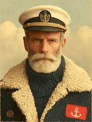 portrait of a senior man