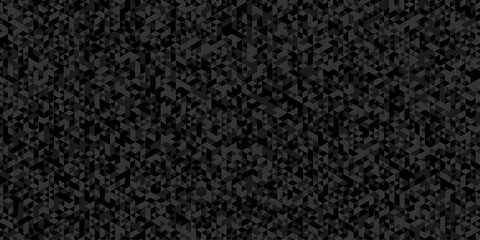 Fototapeta premium Vector black and gray low poly triangle texture pattern paper design. minimal paper low polygon cubic design. geometric wall metal cube triangle wallpaper background.