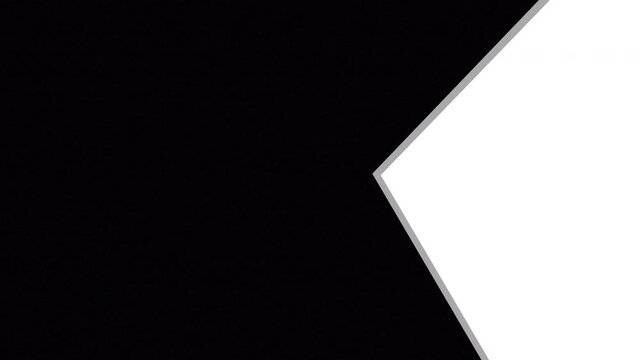 4k video of formation of arrow from left to right