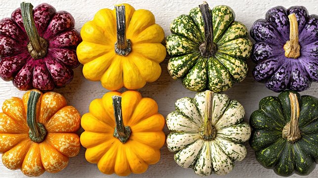 Organic produce hero: three Armenian red quince + yellow pumpkin white top shot, razor-sharp skin texture, ideal for organic e-comm detail, farm-to-table banner, health food packaging
