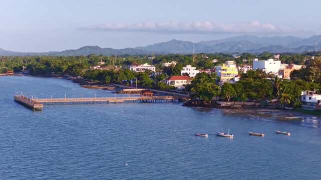 Tourist dock in Miches, Dominican Republic