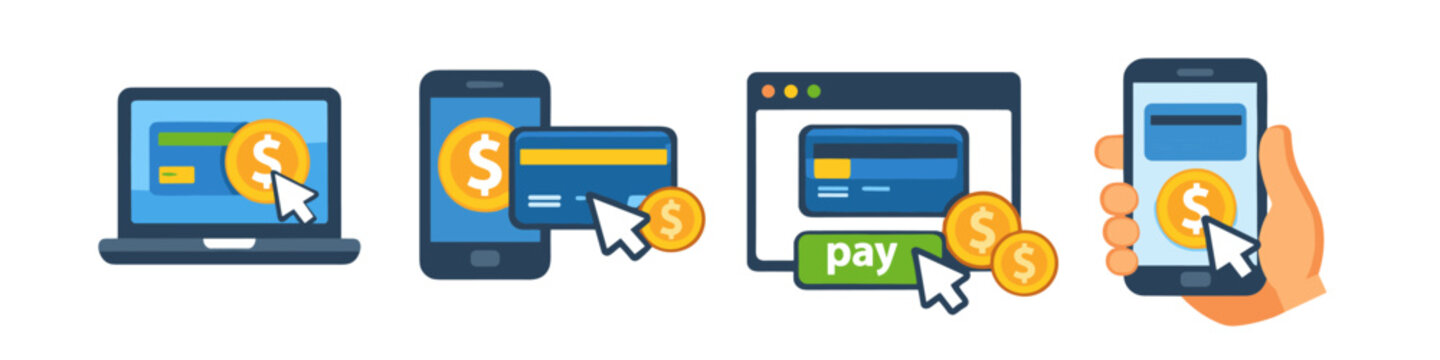 Online payment methods and digital transactions across devices and platforms
