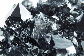 Obraz premium Hematite Crystal crystal accessories anthracite.