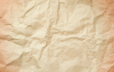 Obraz premium Old paper background. Old crumpled vintage paper, antique paper background