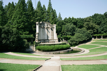 Mausoleum of Sun Yat-sen at Purple Mountain in Nanjing, China © Mirko