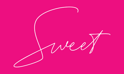 Sweet &ndash; Gentle feminine word symbolizing kindness and soft personality.