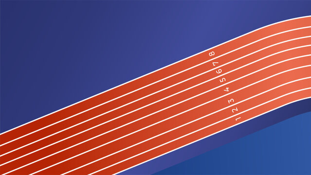Athletic track background