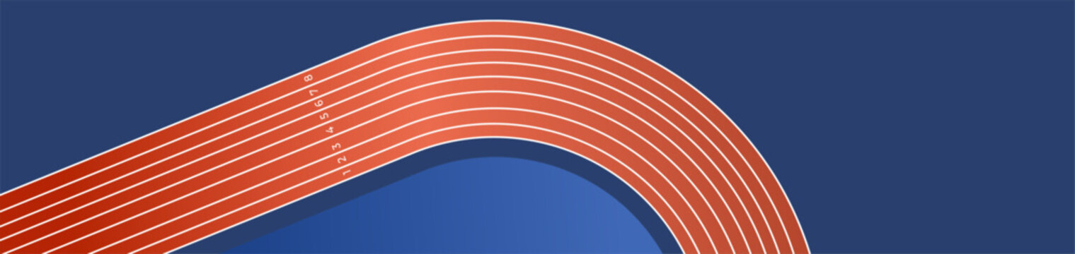 Athletic track background