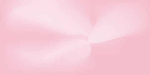Abstract light pink sakura blossom color background. Vector simple and soft light horizontal backdrop. Blurred gentle gradient. Pastel pink smooth mesh y2k aesthetic. Minimal style. vector eps10